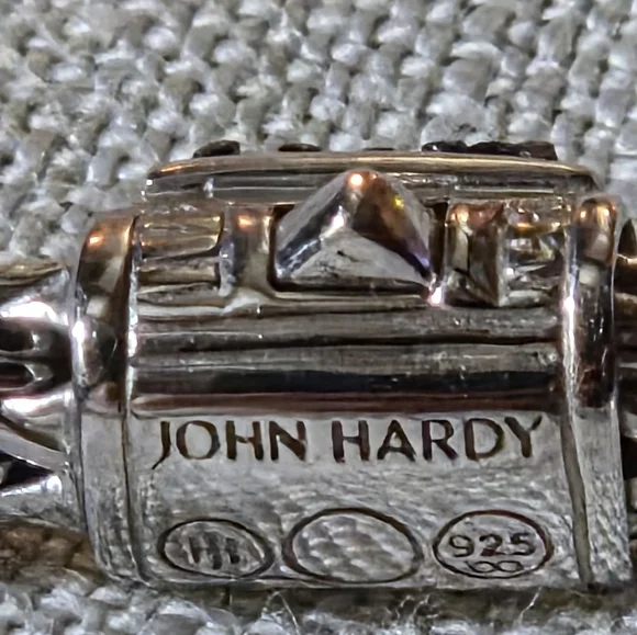 John Hardy Classic Chain Icon Bracelet, Blue Sapphire, SS, 5mm - Picture 9 of 12